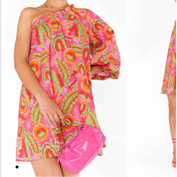 Show me your Mumu high volume mini Dress - Picture 2 of 6